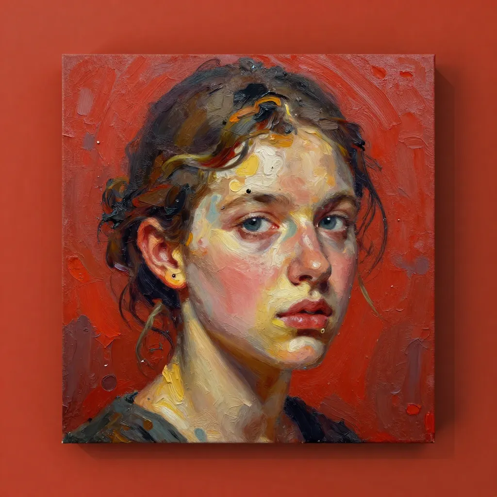 Professional art techniques demonstration